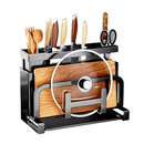 [Llevá 2 Pagá 1] Escurridor Inteligente Multifuncional en Acero Inoxidable con Gran Capacidad y Diseño Moderno + REGALO: Kit de Utensilios